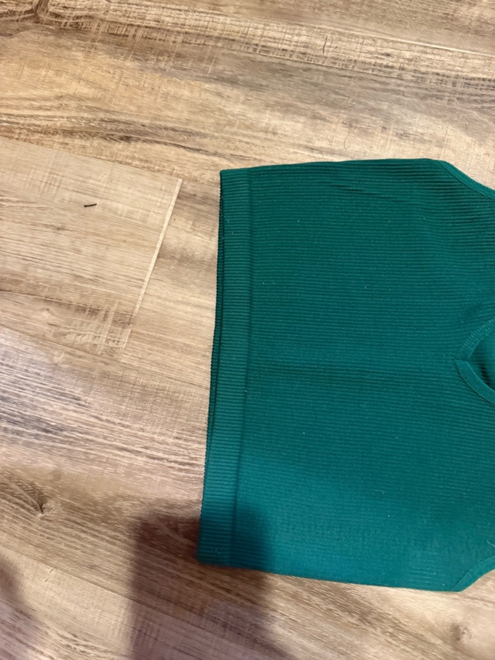 Free People Movement Ribbed Tank In Green - Picture 3 of 6